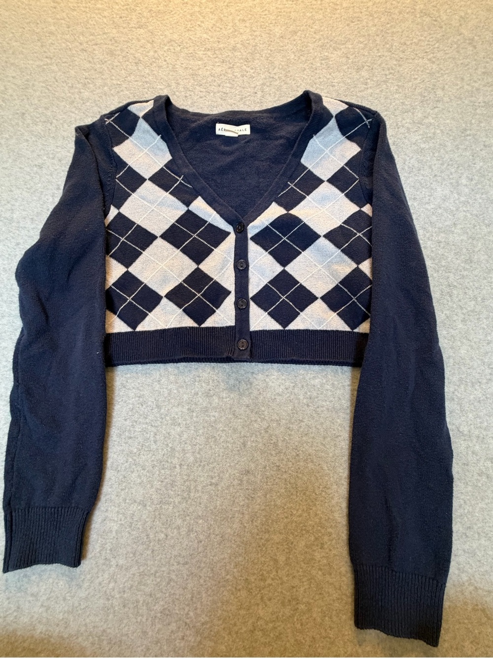 Academia Preppy Coquette Cropped Cardigan